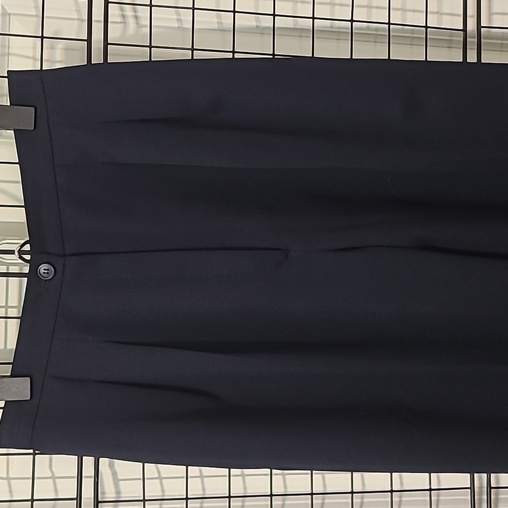 NEW. Navy Light Wool Pants on Lining with Pockets.2001 France.NWT